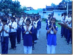 LDA Students and staff pray for victims of Uttrakhand disaster LDA Students and staff pray for victims of Uttrakhand disaster